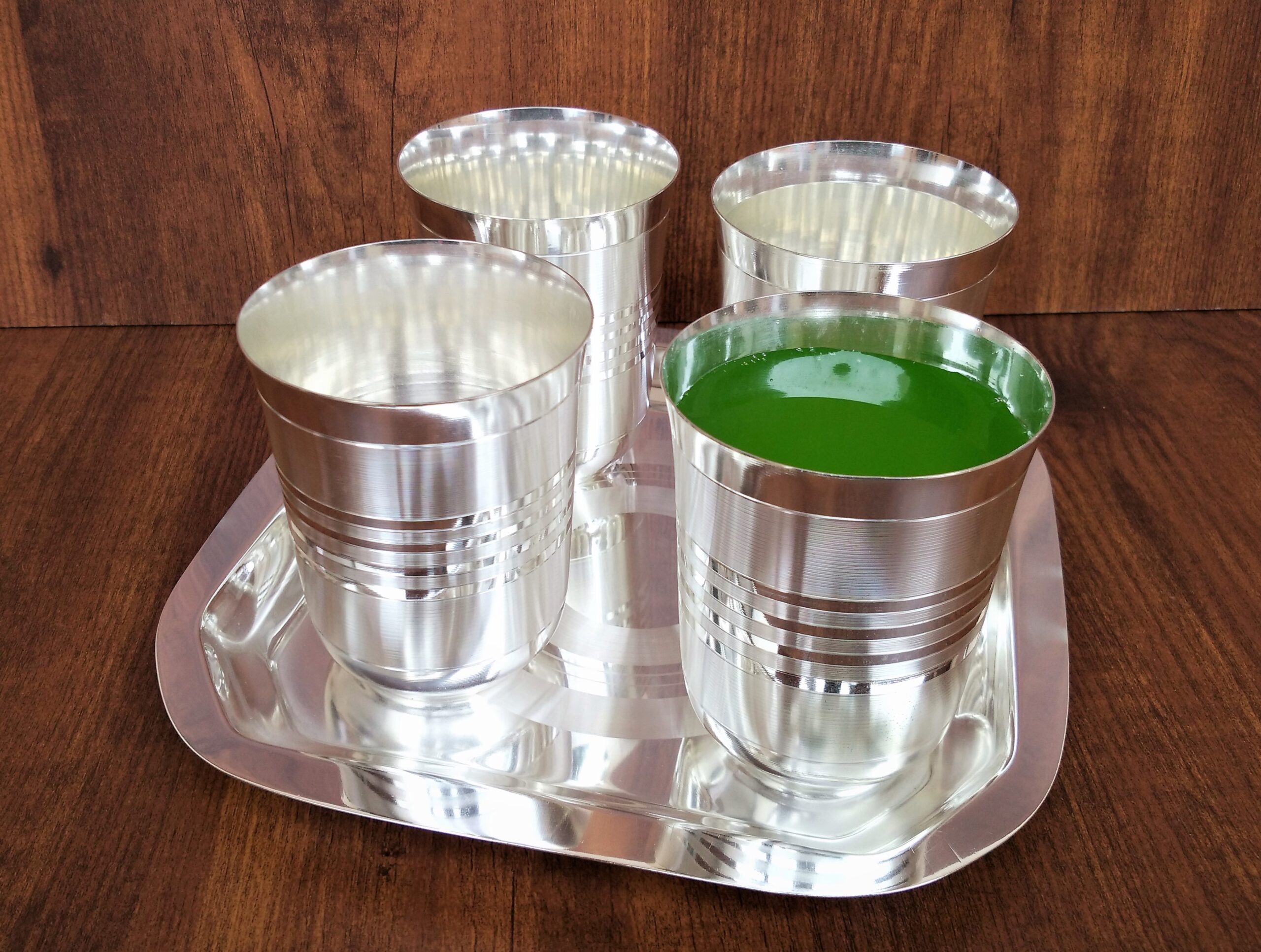 glass-set-3008 (2) Aqua Argent Set - Image 1