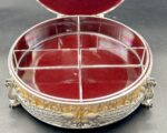 Peacock Round Enamel Dry Fruit Box - Image 5