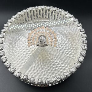 German Silver Dry Fruit Box