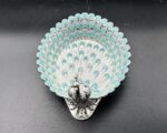 Peacock-Feathered Serving Platter - Image 5
